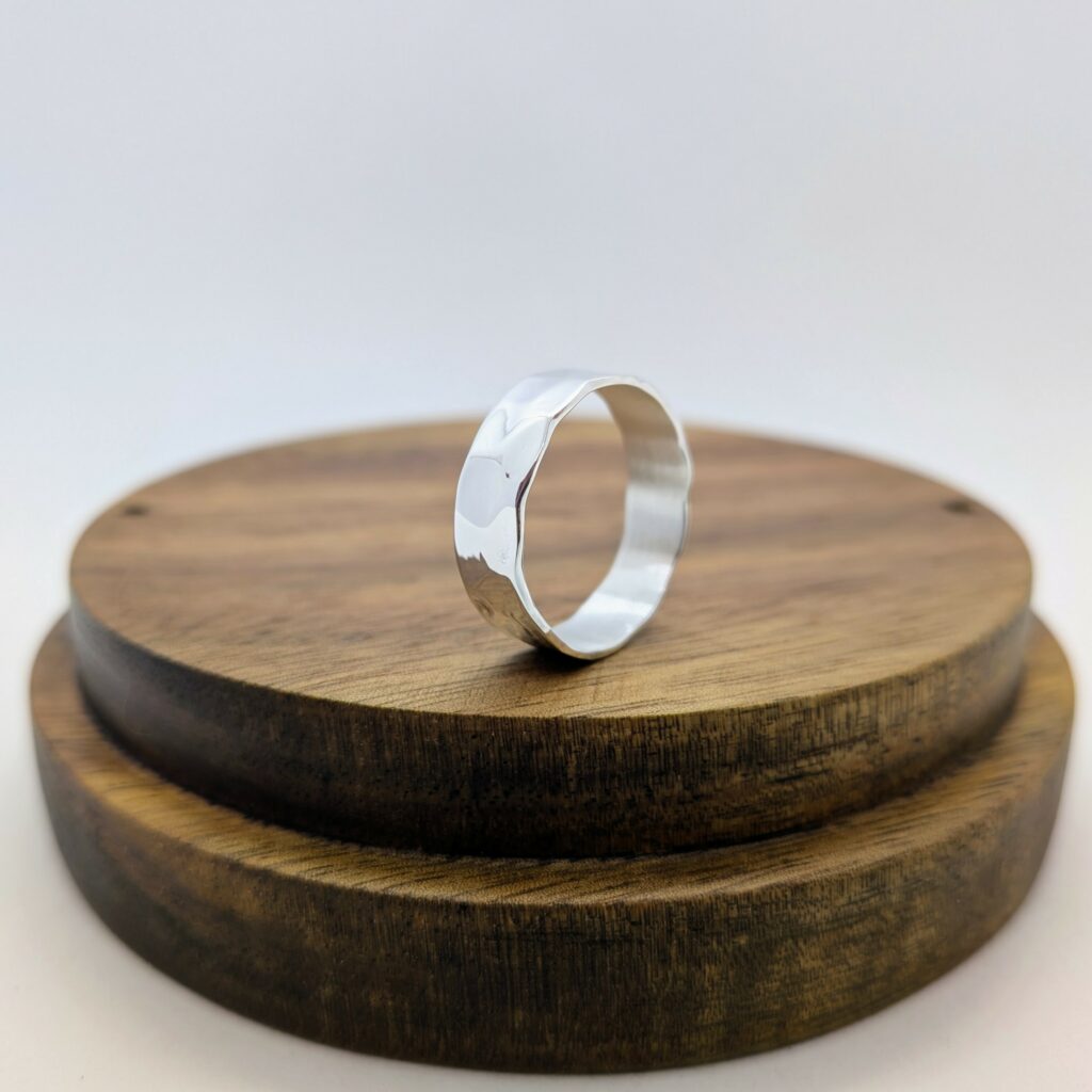 Bague Martelée
