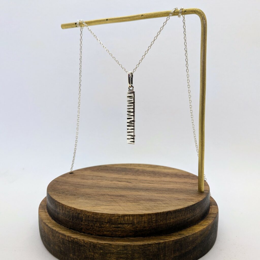 Pendentif Strié