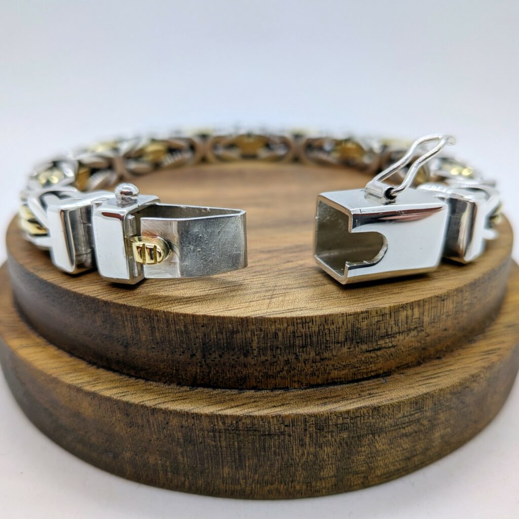 Bracelet chaine byzantine