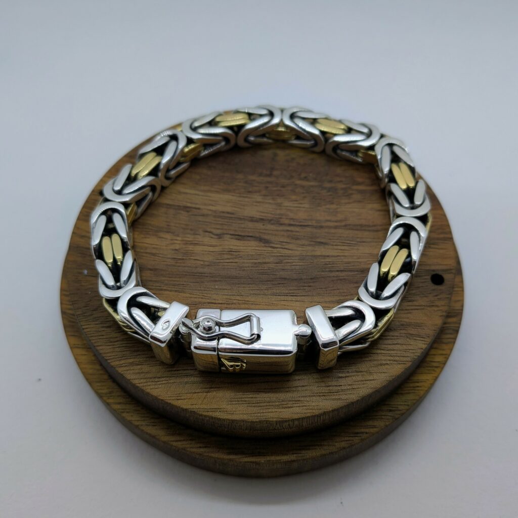 Bracelet chaine byzantine