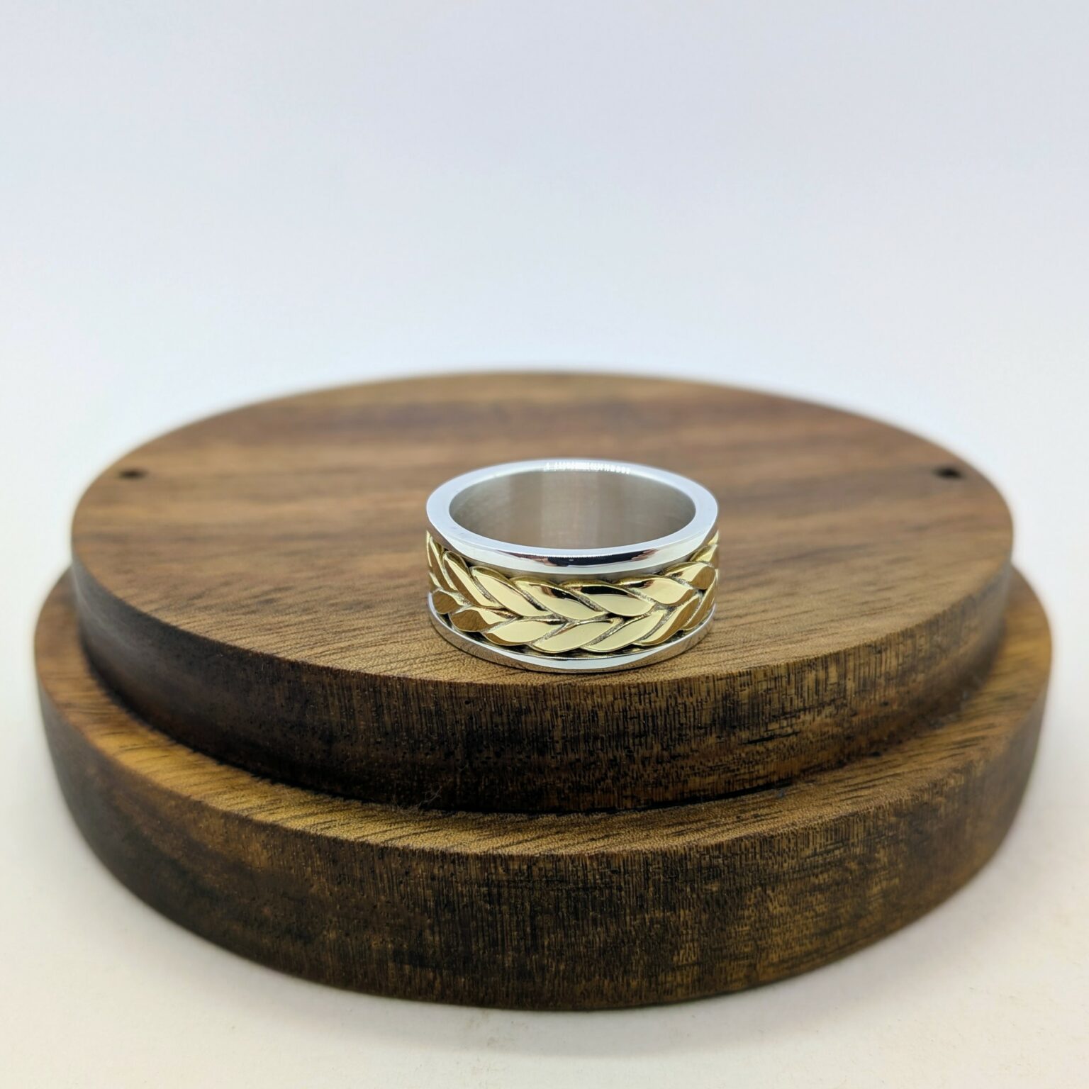 Bague tournante tressée